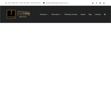 Tablet Screenshot of macadamiacatering.com